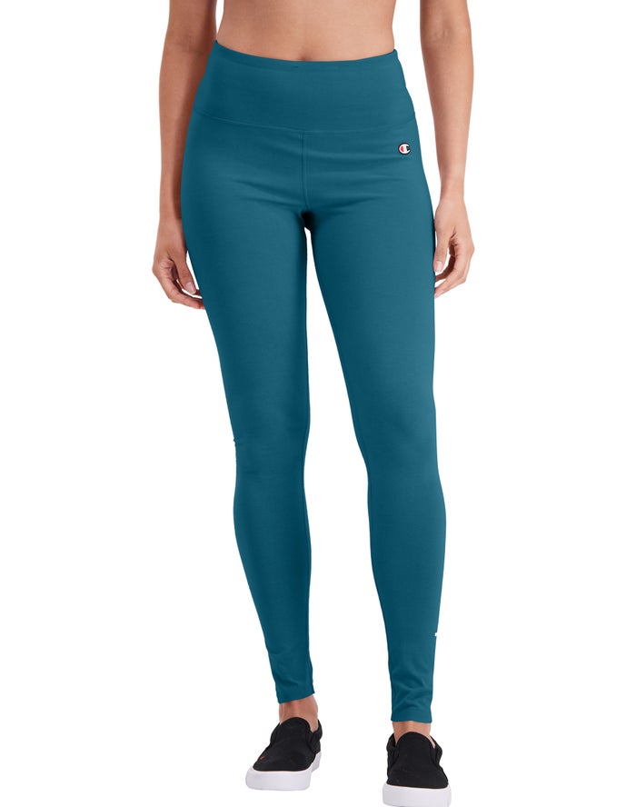 Leggings Champion Mujer - Everyday Script Logo ( Turquesa ) 5831290-KM